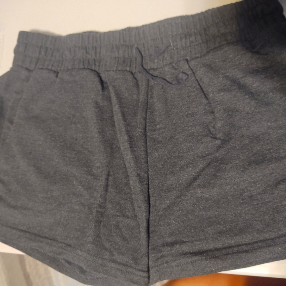 Rosio Cotton Short Charcoal gray 1X